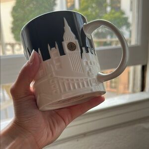 Starbucks London England City Skyline 3D Relief Collector Series Mug Cup 16 oz